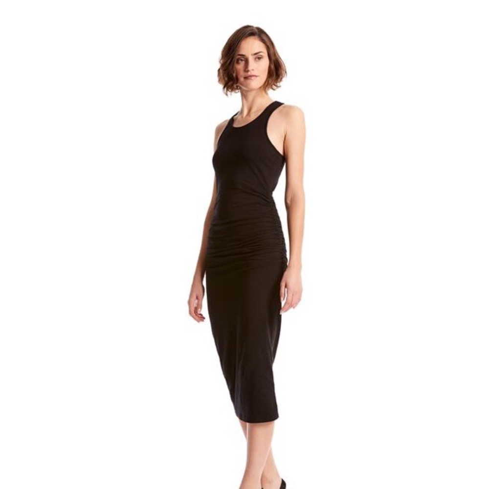 Michael Stars Black racerback dress